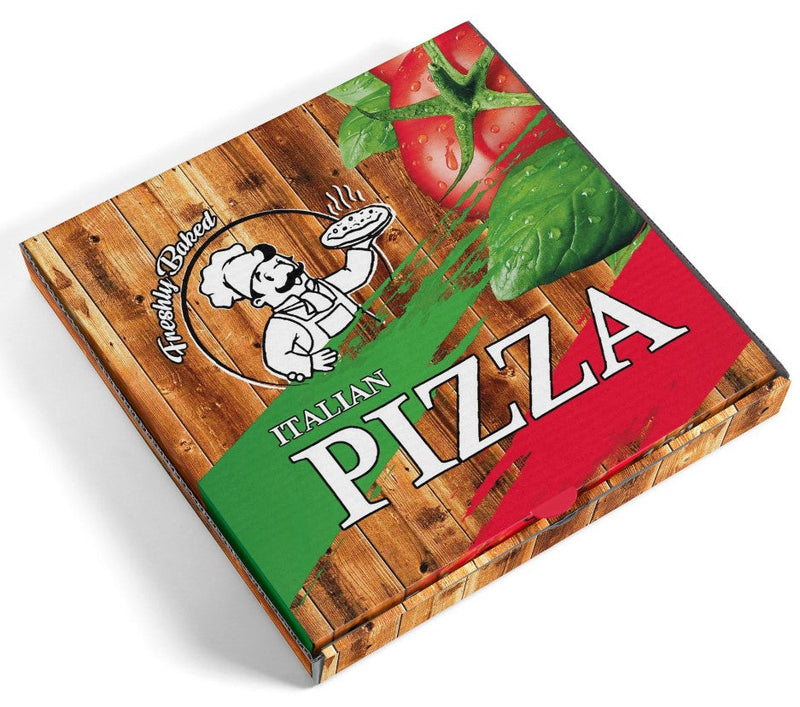 Pizza Box 10 inch TOMATO (90pcs)